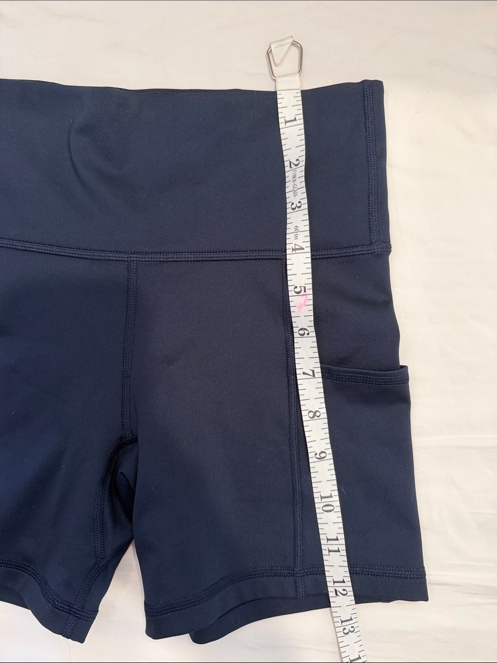 Lacoste Navy Athletic Shorts with Side Pockets - Picture 5 of 6